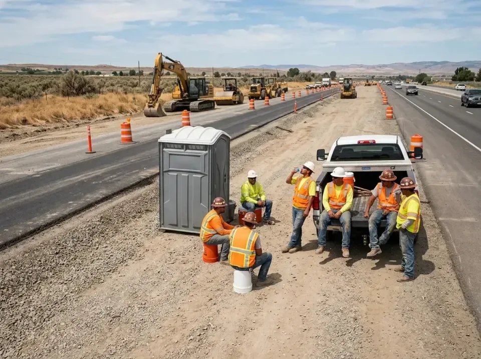 highway-road-construction-crew-007 — frequently asked questions, Porta Potty and Restroom Rentals in Vacaville, CA